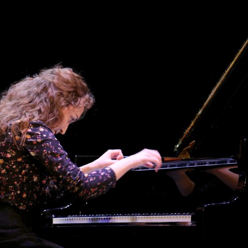 Koncert pianistyczny dla ustrzyckiej młodzieży